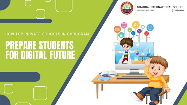 Vector Image representing private school students